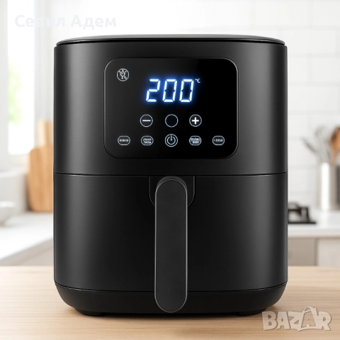 Air fryer 6 литра T&G Best Cooking 32850A0, снимка 2 - Фритюрници - 52034836