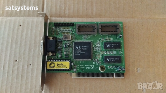 Видео карта S3 Trio 64V+ Aristo Ihfart S3-4SA 1MB PCI