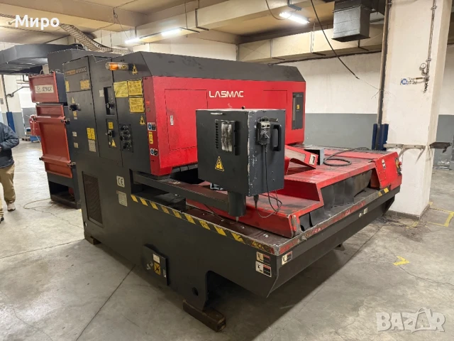 Машина за лазерно рязане Amada Lasmac LC-1212 alpha III, снимка 3 - Други машини и части - 51320903