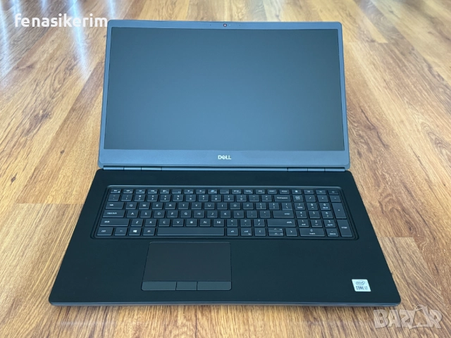 17.3' FHD IPS Core i7-10750H DELL Precision 7750 32GB DDR4/512GB NVMe/RTX 4000 8GB/Бат 6ч, снимка 3 - Лаптопи за работа - 52209415