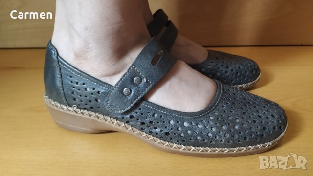 Швейцарски дамски обувки - Rieker Antistress , снимка 10 - Дамски ежедневни обувки - 33040266