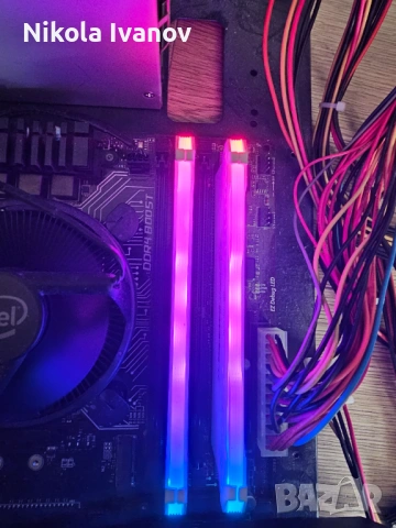 2X8GB 16GB DDR4 3200Mhz Corsair Vengeance RGB PRO WHITE RAM памет | CL16 | 16-18-18-36 1.35V, снимка 6 - RAM памет - 53476816