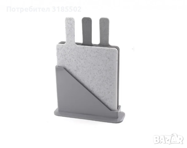 Дъски за рязане 3бр. Bohmann BH 02-527, 23.5x20x0.55см., Пластмаса