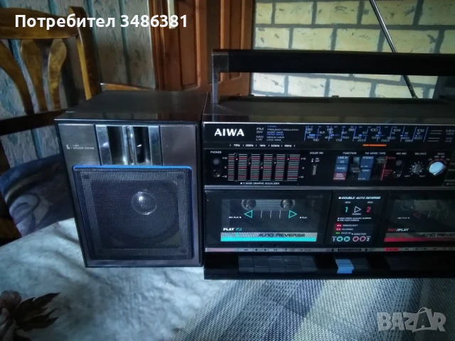AIWA CA W80E , снимка 2 - Радиокасетофони, транзистори - 51074482