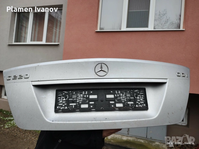 W204 Мерцедес Ц 2012г. Заден капак от седан, снимка 3 - Части - 53366752
