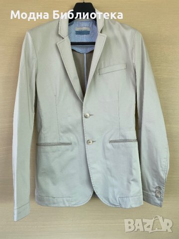 Бежово сако Zara, снимка 2 - Сака - 39247865