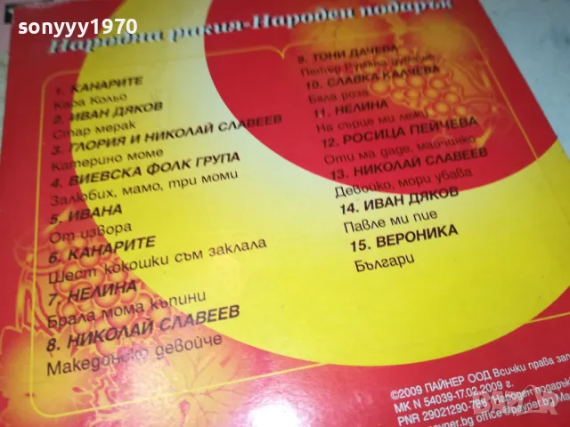 ЯМБОЛСКА ГРОЗДОВА ЦД 1001251137, снимка 10 - CD дискове - 48626570