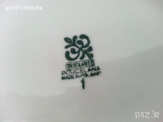 стар полски порцелан чинии, снимка 4 - Антикварни и старинни предмети - 33280441