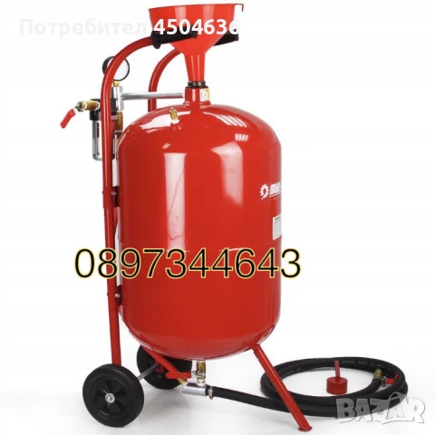 Пясъкоструйка 38 литра MAR-POl, снимка 2 - Други инструменти - 51428451