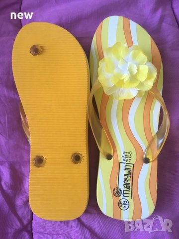 Нови джапанки размер 37, снимка 2 - Джапанки - 36880825