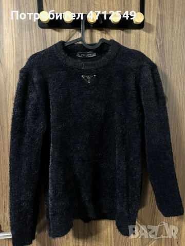 Блуза от изкуствена вълна на марката “ Prada”, снимка 3 - Блузи с дълъг ръкав и пуловери - 53141454