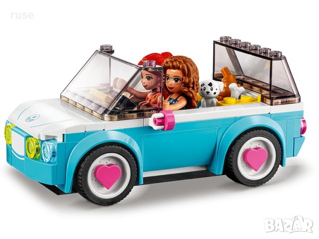 НОВИ! LEGO® Friends 41443 Електрическа кола на Olivia, снимка 8 - Конструктори - 40413416