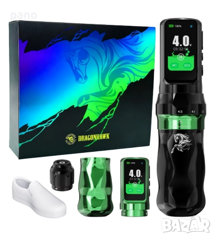 Нова Машинка за татуиране/татуси/татуировки.Mast Fold Pro (Horse edition), снимка 11 - Друго оборудване - 52655900