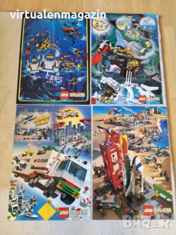 Стари големи постери от Lego System - Лего Систем, снимка 1 - Колекции - 27571493