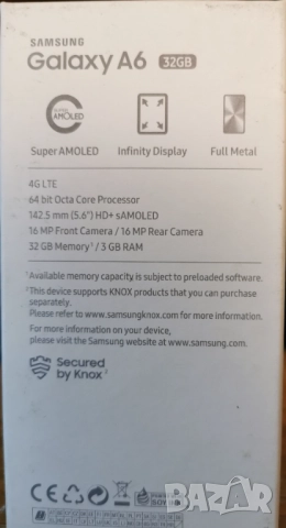 Samsung Galaxy A6, снимка 5 - Samsung - 52059155