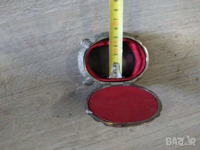 метална кутийка за бижута арт деко, снимка 3 - Други ценни предмети - 40538880