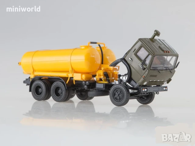 Камаз-53213 КО-505 - мащаб 1:43 на ПОА Камаз моделът е нов в кутия, снимка 9 - Колекции - 50473996