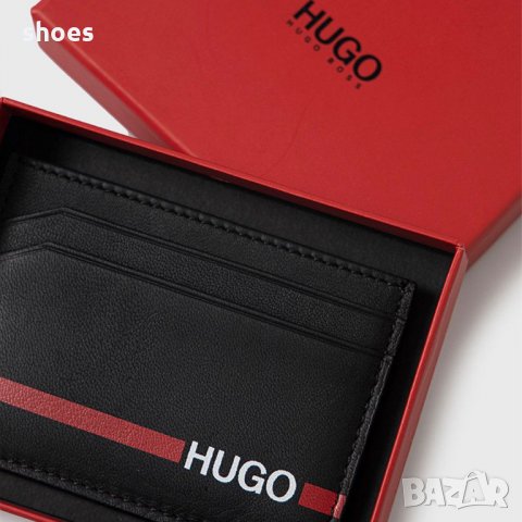 HUGO Оригинален калъф за карти, снимка 5 - Портфейли, портмонета - 34640539