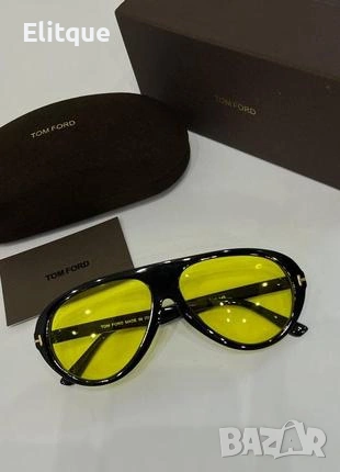 очила с черен обикновен калъф и ув защита tom ford 