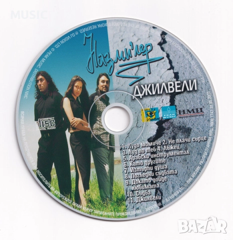 НАЗМИЛЕР - ДЖИЛВЕЛИ, снимка 2 - CD дискове - 52664426
