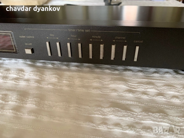 Таймер Technics, снимка 3 - Ресийвъри, усилватели, смесителни пултове - 53599420