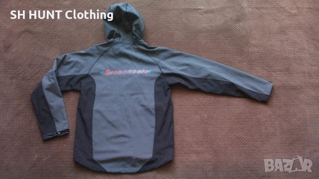 HELLY HANSEN 74006 SOFTSHELL SEVILLA GRIS Work размер М работен суичър вятърно устойчив W4-110, снимка 3 - Суичъри - 51966635