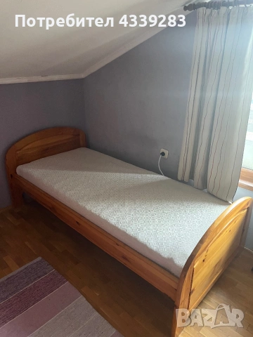 Две чамови легла , снимка 2 - Спални и легла - 53212515