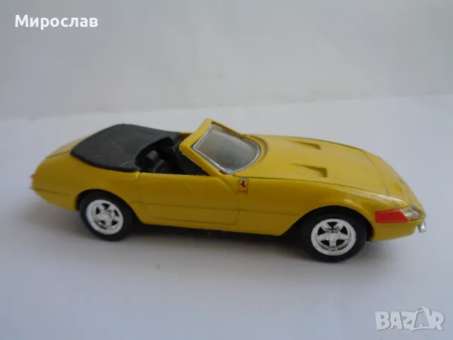 1:43 RIO FERRARI 365 GTB КОЛИЧКА ИГРАЧКА МОДЕЛ , снимка 3 - Колекции - 47288014