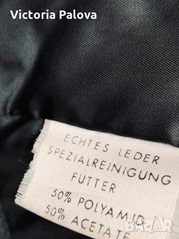 Дълъг черен кожен тренчкот,тренд, снимка 15 - Палта, манта - 32318250