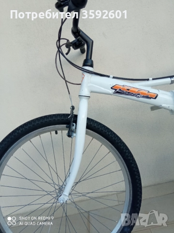 алуминиев сгаваем велосипед ,26 цола., снимка 2 - Велосипеди - 52224152