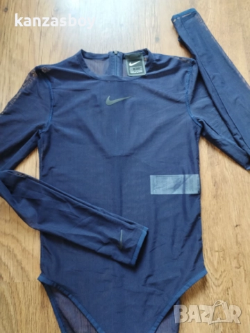 NIKE CITY READY MESH BODYSUIT - страхотно боди КАТО НОВО С, снимка 3 - Корсети, бюстиета, топове - 52324809