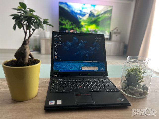 Лаптоп IBM ThinkPad T43, Pentium M750, 1GB RAM, 55GB HDD, снимка 1