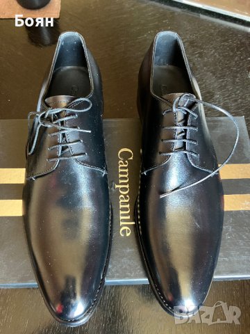 Обувки CAMPANILE DERBI Lacci Liscio (42 размер), снимка 5 - Официални обувки - 43153829