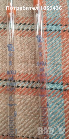 Градуирани пипети., снимка 3 - Лаборатория - 32938893