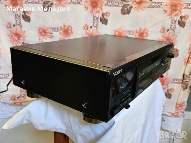 Касетен дек SONY TC-WE405  В отлично техническо и визуално състояние., снимка 7 - Декове - 52444910