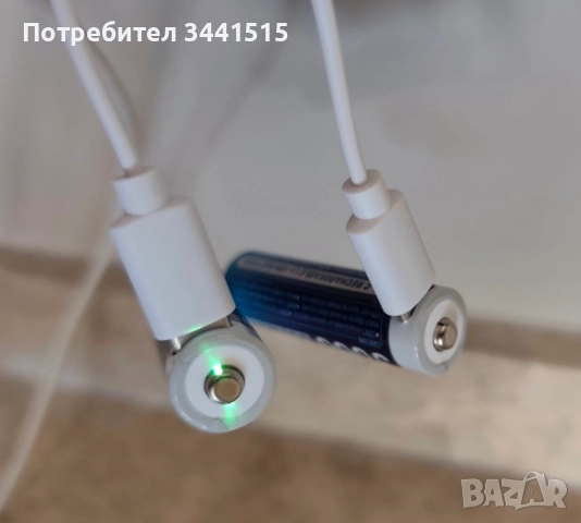 Xtar 1.5V 3000mAh Li-Ion AA, LR6, 1200 цикъл, USB-C - 4 броя комплект, снимка 8 - Друга електроника - 52705112