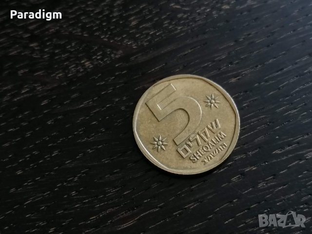 Монета - Израел - 5 шекела | 1982г.