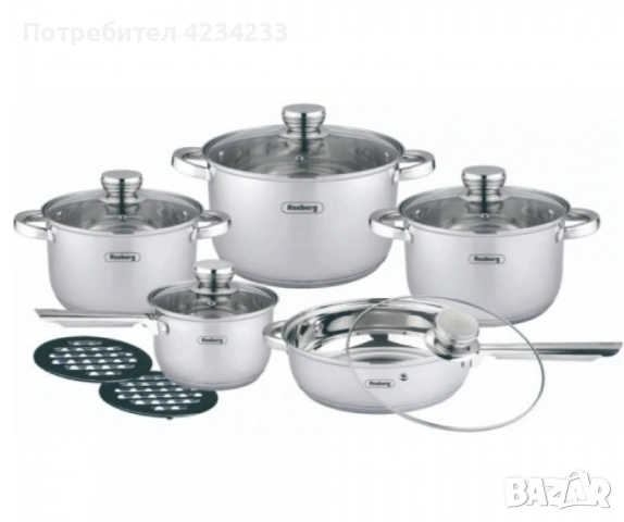 Комплект тенджери 