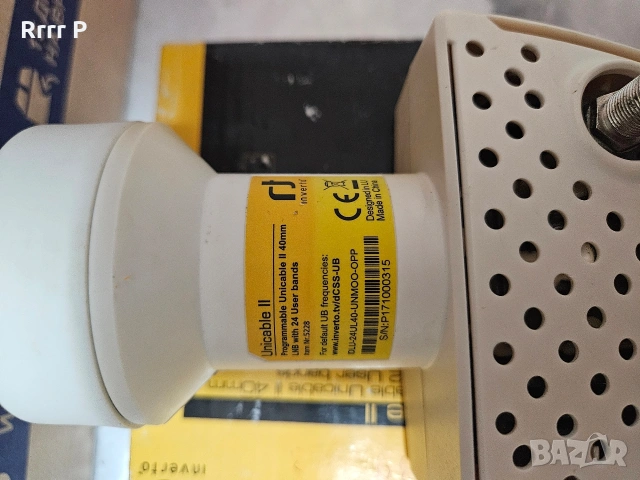 Сателитен конвертор UNICABLE II, снимка 2 - Приемници и антени - 53159784