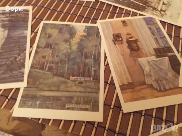 Картички на ЛЕНИН къща-музей 1970г, снимка 5 - Колекции - 27352901