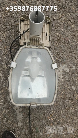 Лампа улична осветление Голяма улично Лампи плафон лед крушка, снимка 4 - Външни лампи - 51052298