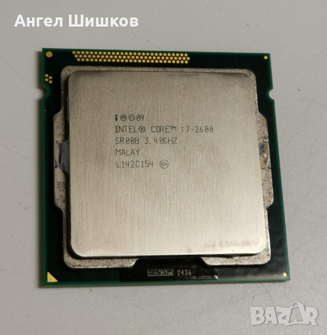 Intel Core i7-2600 SR00B 3400MH 3800MHz (turbo) L2-1MB L3-8MB 95W Socket 1155, снимка 1 - Процесори - 33261556