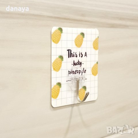 1852 Лепяща закачалка с принт, снимка 5 - Закачалки - 32589388