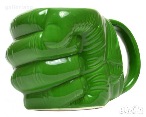 Чаша - Ръката на Хълк (Hulk, Marvel), снимка 1 - Арт сувенири - 38968387