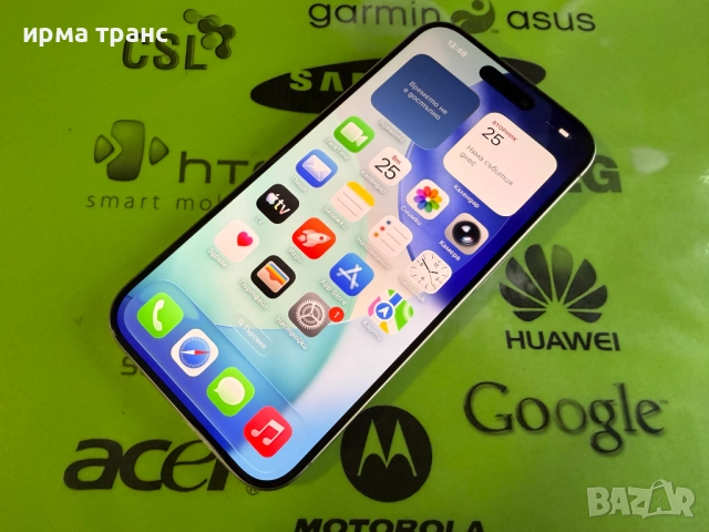 iPhone 15 Pro 256gb 94% батерия.Гаранция, снимка 2 - Apple iPhone - 52536235