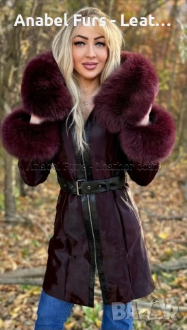 Дамски палта и якета от естествена кожа, снимка 17 - Палта, манта - 52315382