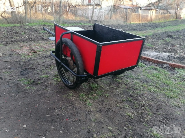 Ремарке за мотофреза със спирачки 