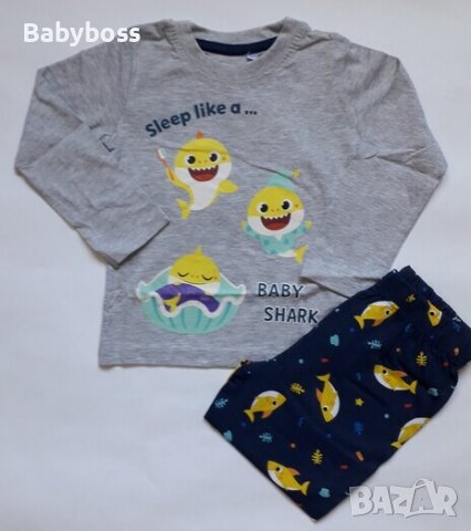 Пижама за момче Малката акула, снимка 1 - Детски пижами - 37797043