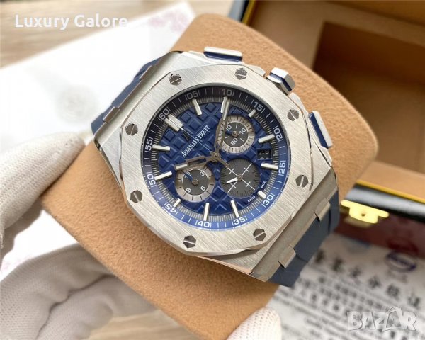 Мъжки часовник Audemars Piguet Royal Oak Offshore Chronograph с кварцов механизъм, снимка 5 - Луксозни - 36986616