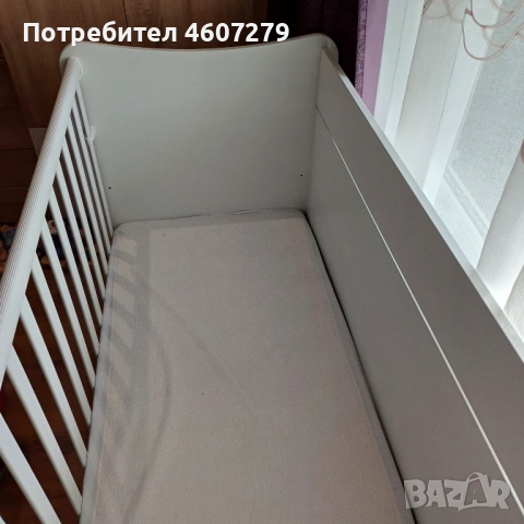 Бебешко легло Лорели + матрак, снимка 4 - Бебешки легла и матраци - 53580178